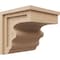Ekena Millwork 11"W x 11"D x 11"H Wide Highland Rough Cedar Woodgrain TimberThane Corbel, Primed Tan CORUR11X11X11HLDRCPR - alternate 1